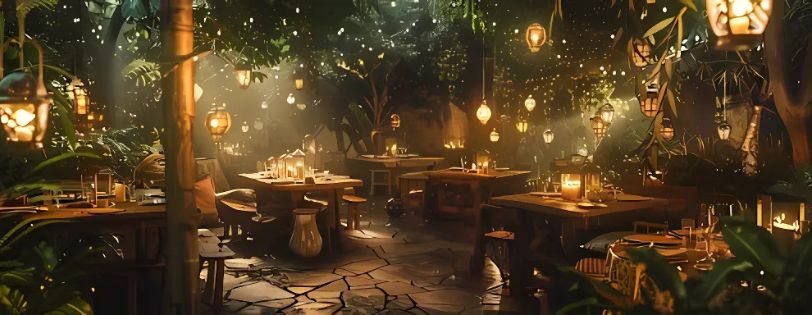 Planning a Backyard Wedding? Here’s How to Create the Perfect Vibe 4 backyard wedding dj. Romantic backyard wedding dinner setup in a lush, lantern-lit garden