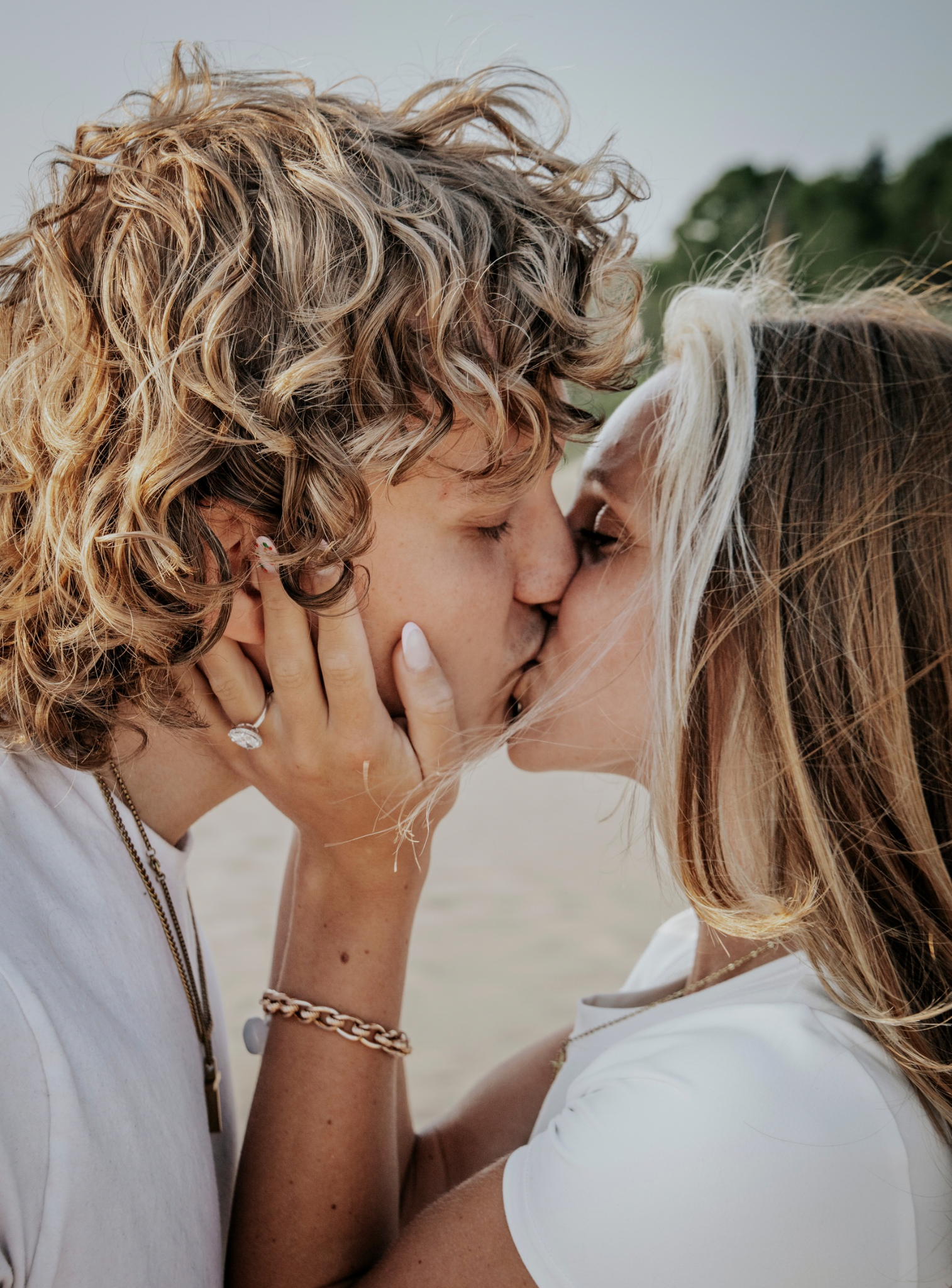Alexandra and Nathaniel engagement photo