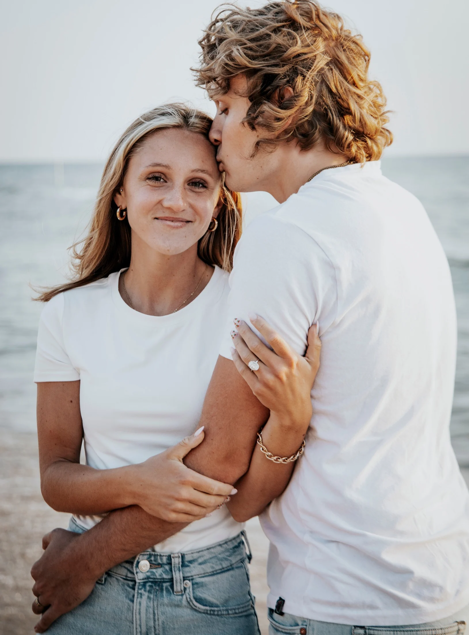 Alexandra and Nathaniel engagement photo